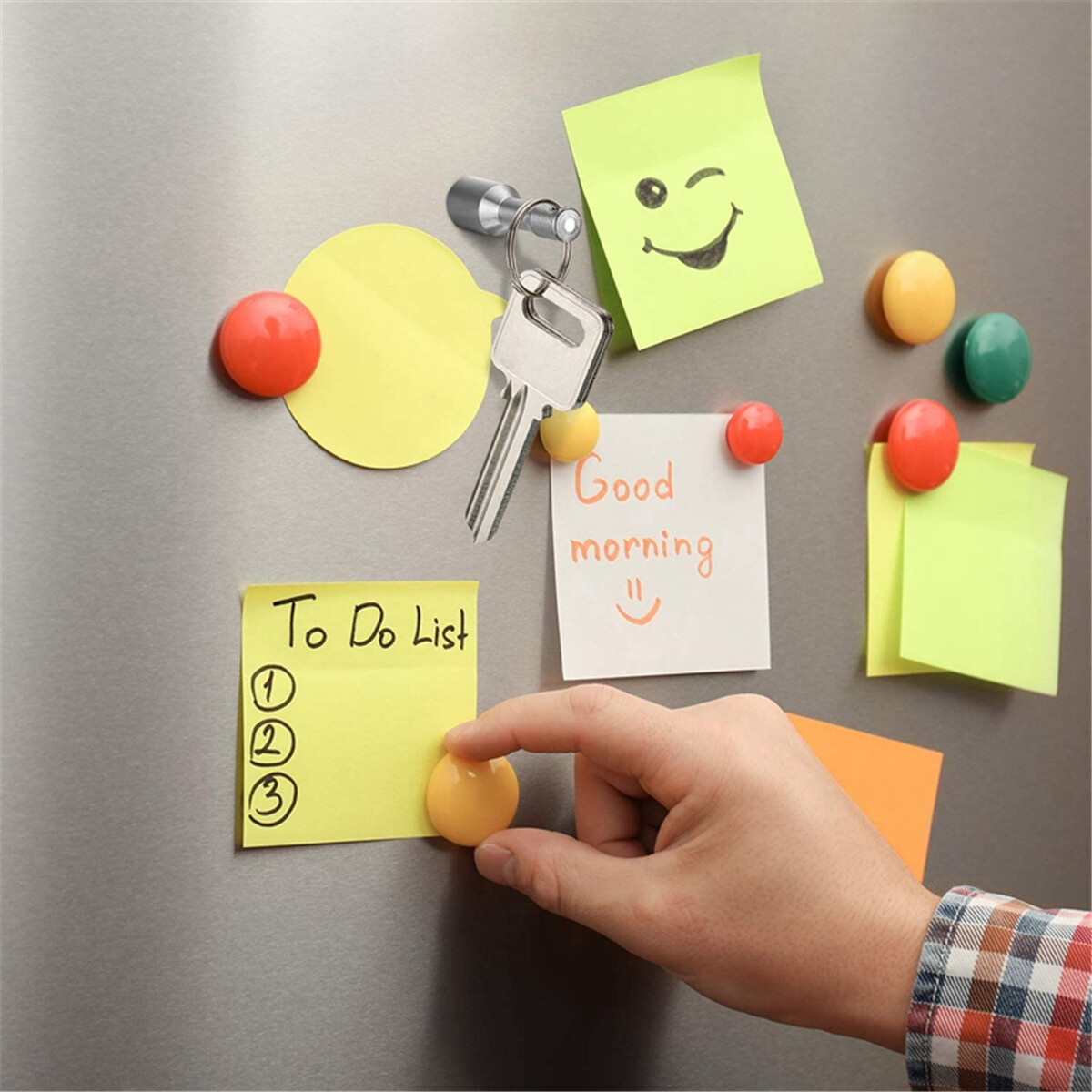 Test Magnet Keychain Bulk Pack 10 Pcs Scrap Metal Recycling 22 lbs 10 kg Strong