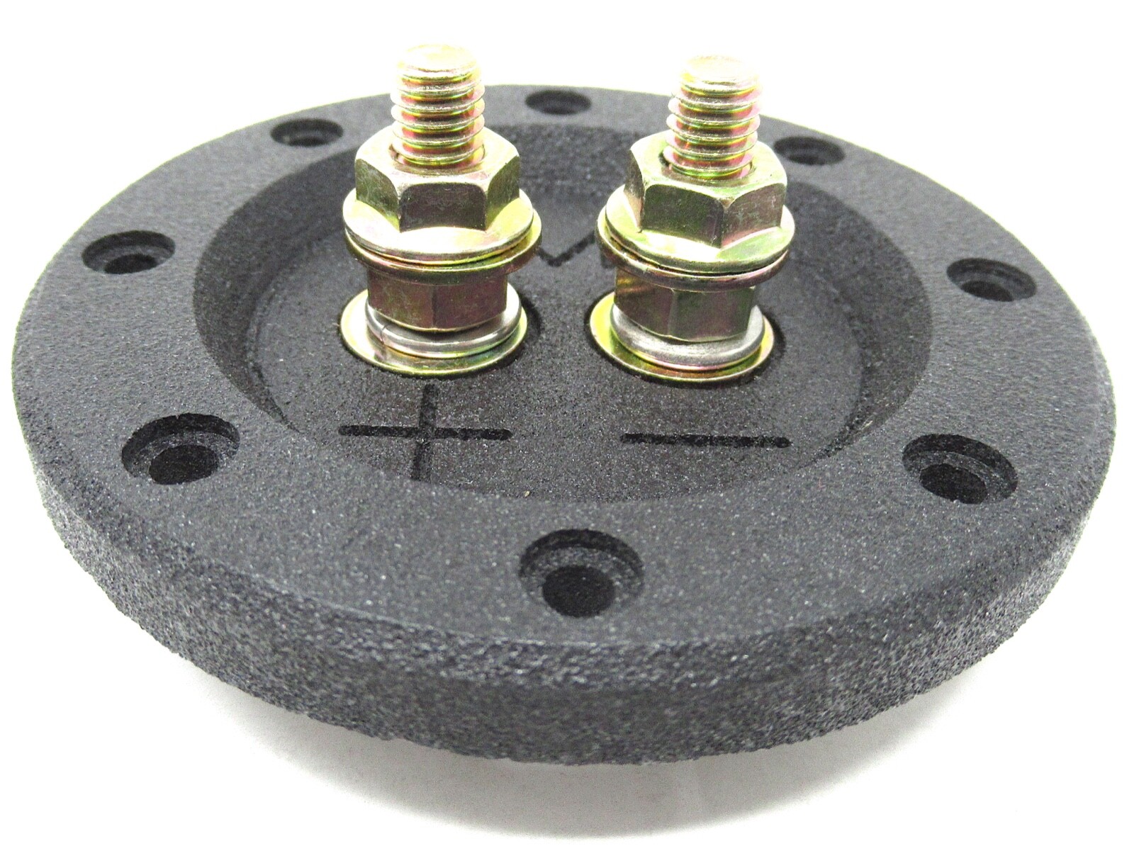 Steve Meade SMD Single Box Terminals Heavy Duty Grade 8 Hardware PVC Black