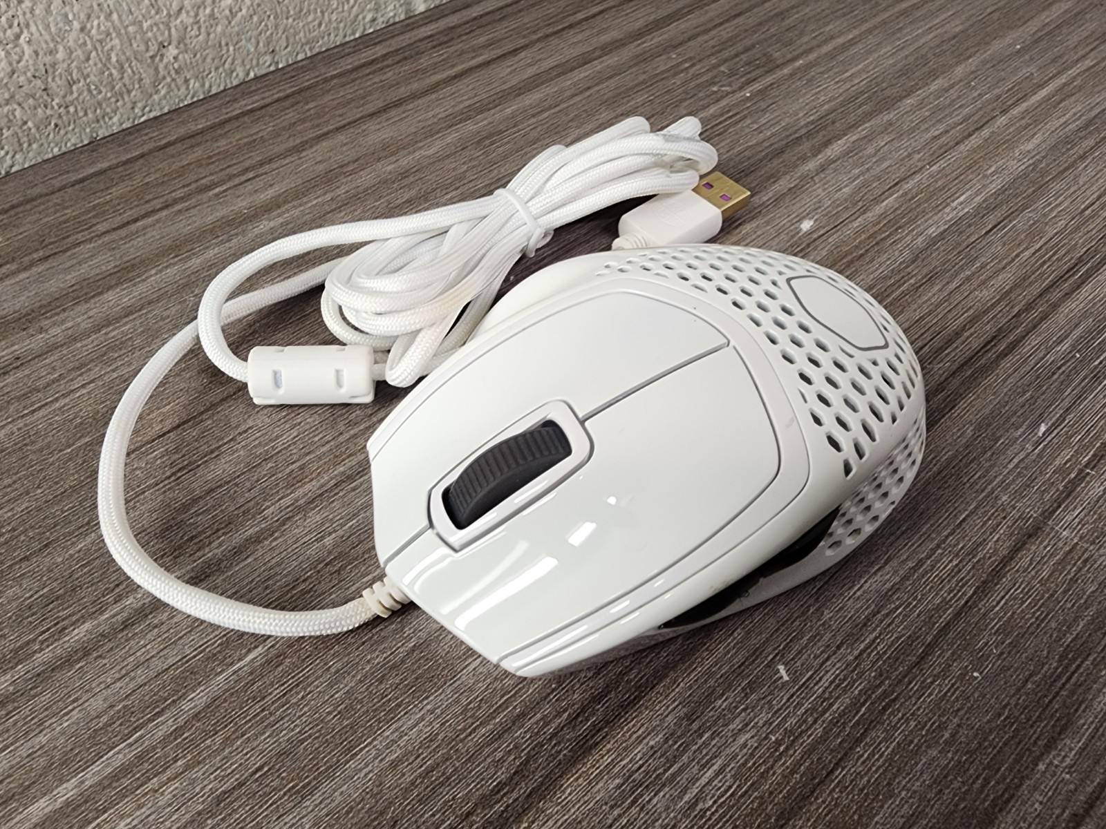 Cooler Master MM720 Wired Gaming Mouse – White