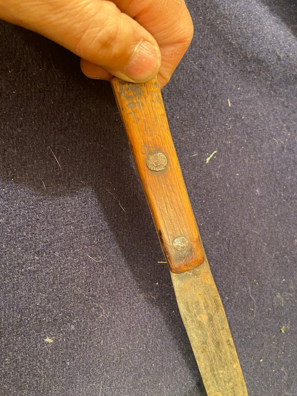 AMAZING 11” LONG HISTORIC INDIAN EARLY FUR TRADE ERA Boot KNIFE Dagger