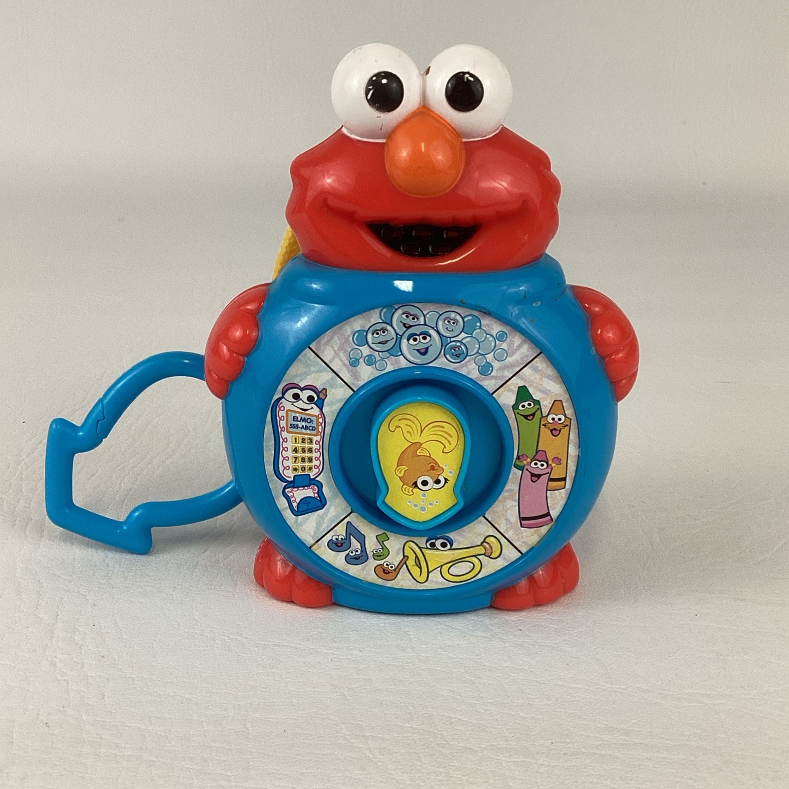 Sesame Street Elmo See N Say Junior Interactive Sound Music Vintage 2004 Mattel