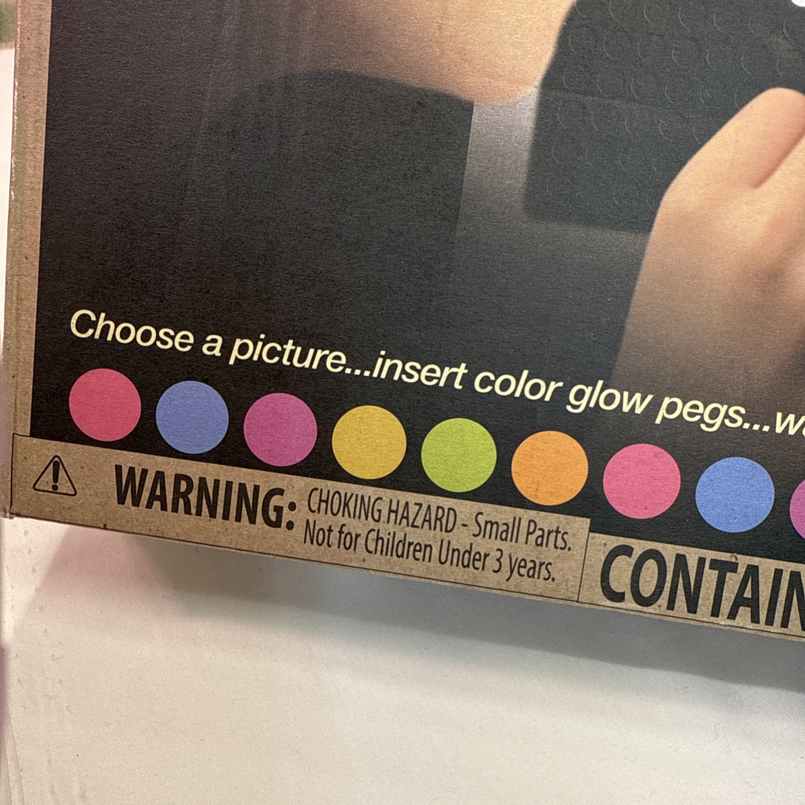 Basic Fun LITE Brite Magic Screen Light Bright 326 Pieces Bonus Set Opened Box