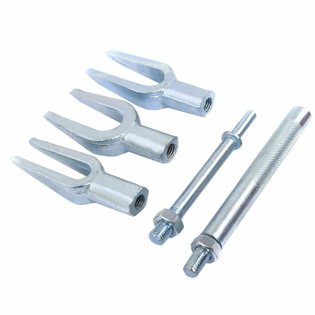 5pc Tie Rod Ball Joint Remover Seperator Pitman Arm Puller Pickle Fork Tools Set