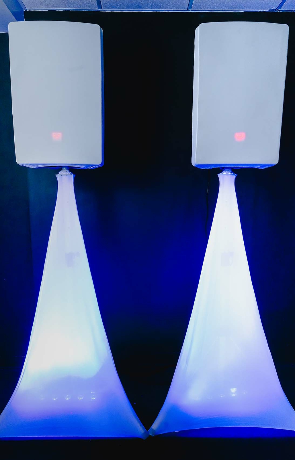 Rockville White 12" Slip Cover Scrim For QSC K12.2 PA DJ Speaker