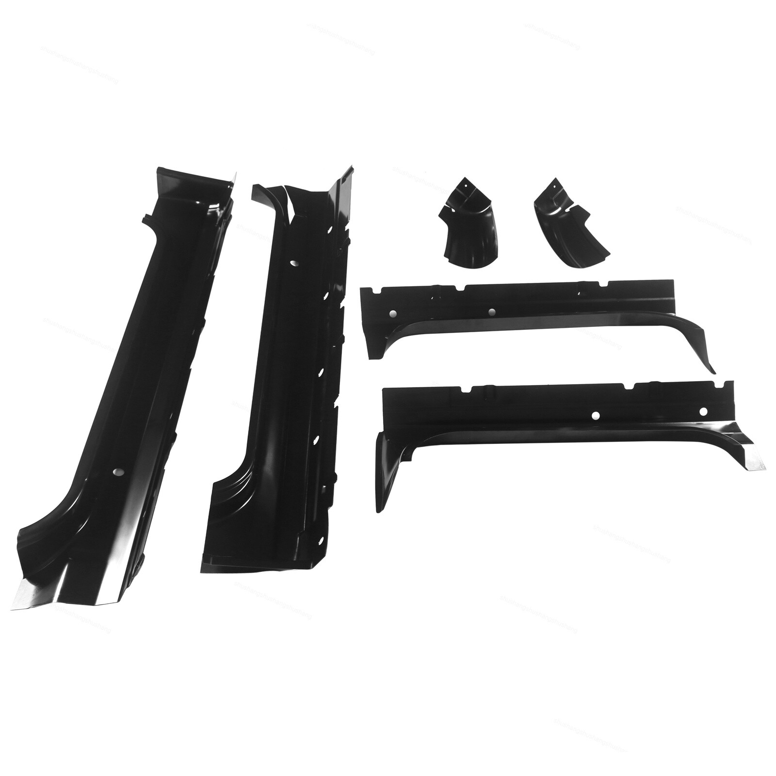 Fits 2007-2013 Chevy Gmc Crew Cab Pickup Inner Outer Rocker Panel Cab Corner Set