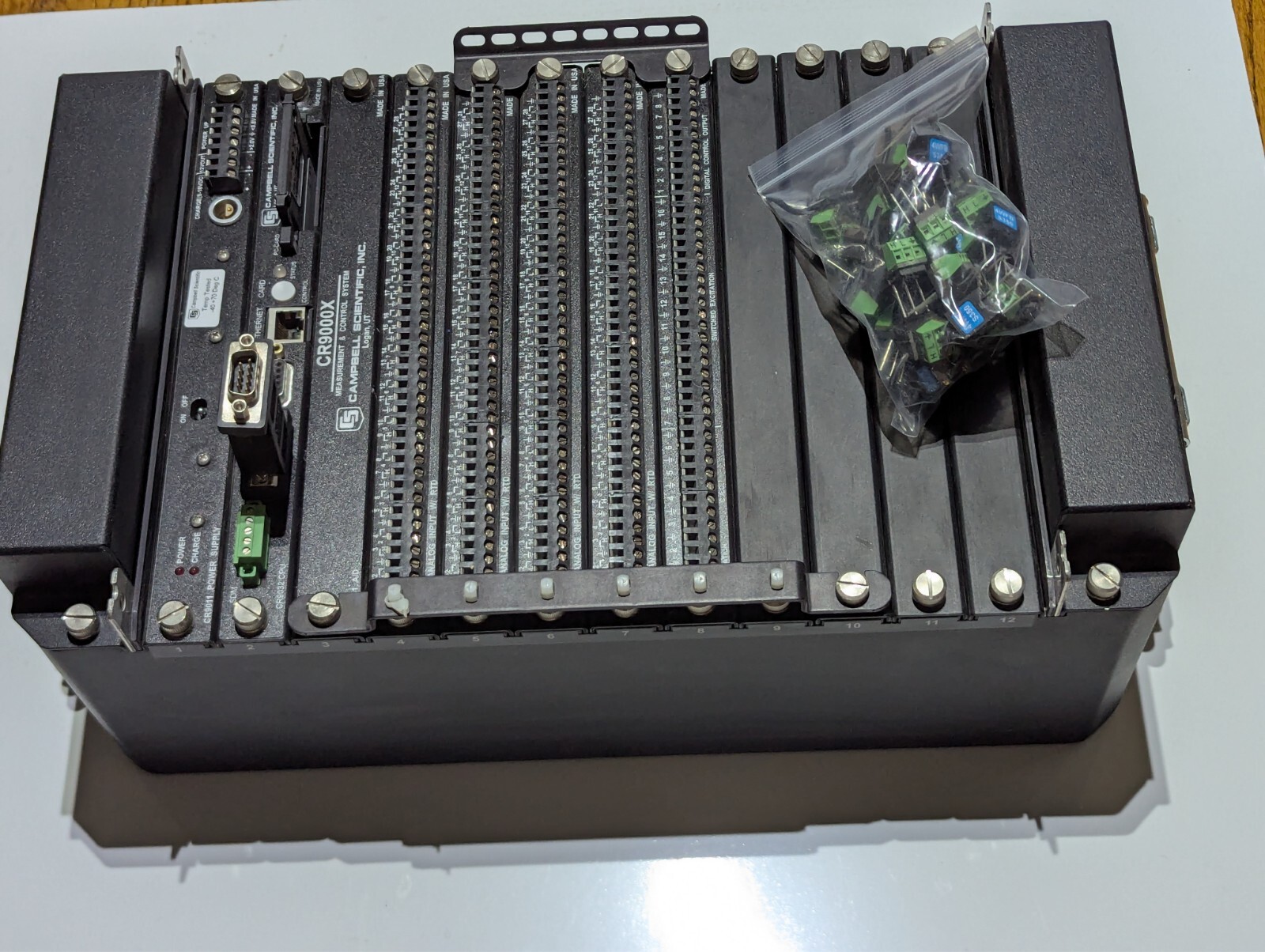 Campbell Scientific CR9000X 128MB modular Measurement & Control System 100Khz