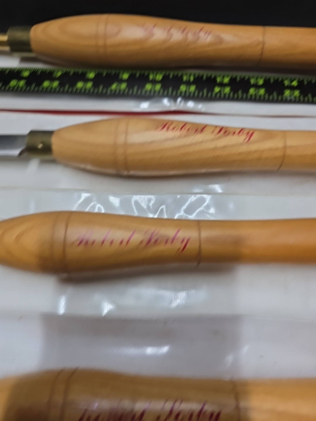 4 Robert Sorby Lathe Chisels Bead Forming Spindle Gouge Skew Oval