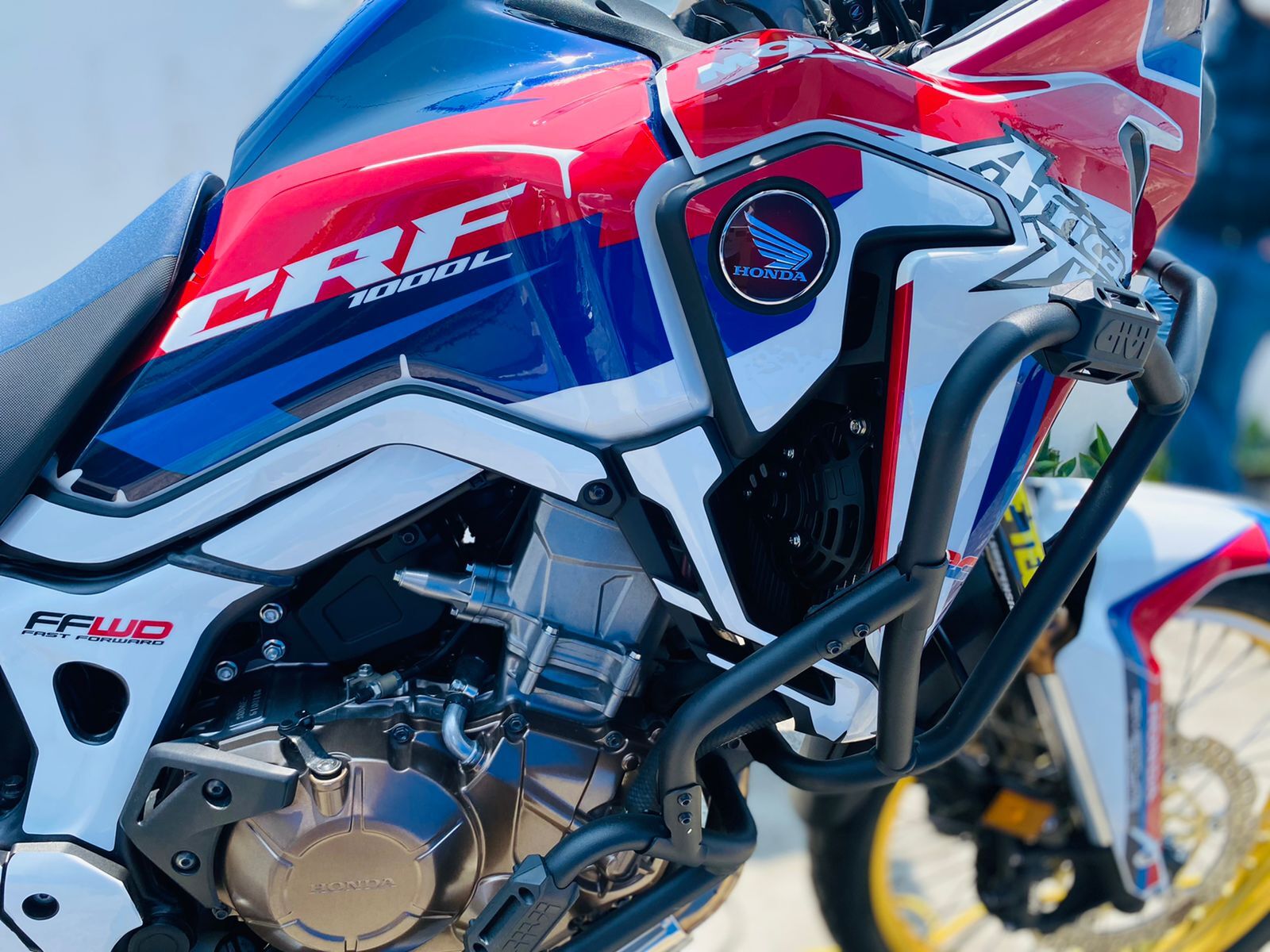 FIT : Honda Africa Twin Crf1000L Crf1000 Graphic-Decal-Sticker kit