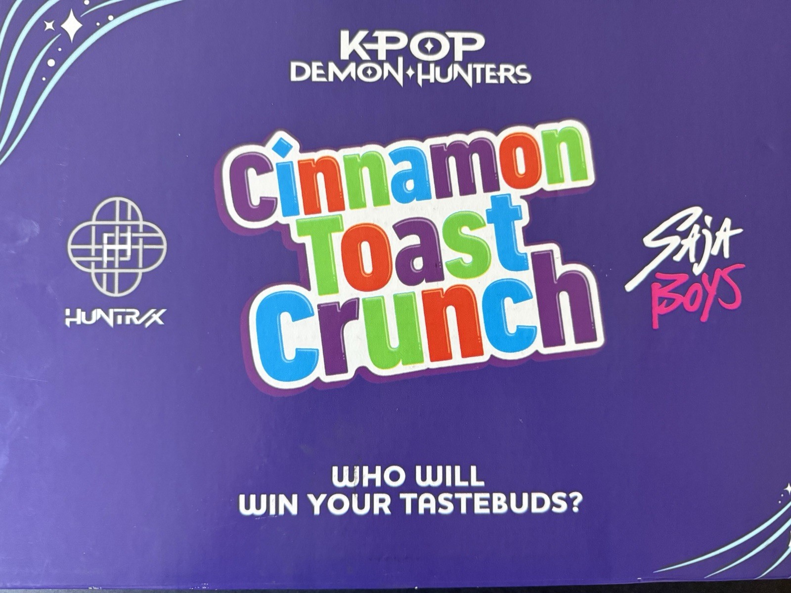 KPOP Demon Hunters Cinnamon Toast Crunch 2 Box Set Netflix Promo Limited Edition
