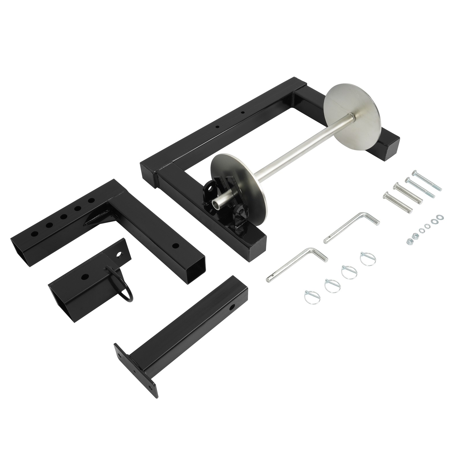 Bolt On ATV UTV Barbed Wire Unroller For Fencing Needs 2" Receiver Hitch