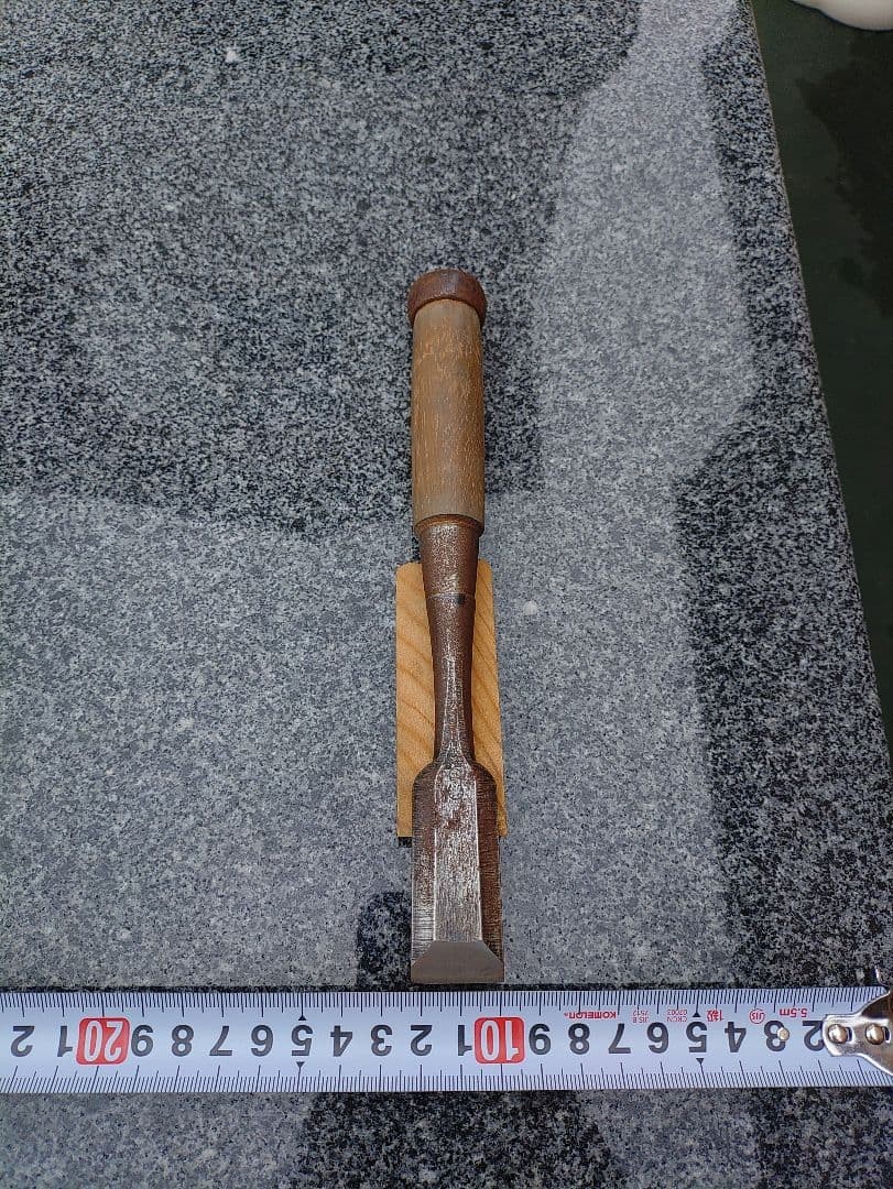 Chisel Nomi Japanese Carpenter Tool Hand Tool Used Scratches Dirty In Box