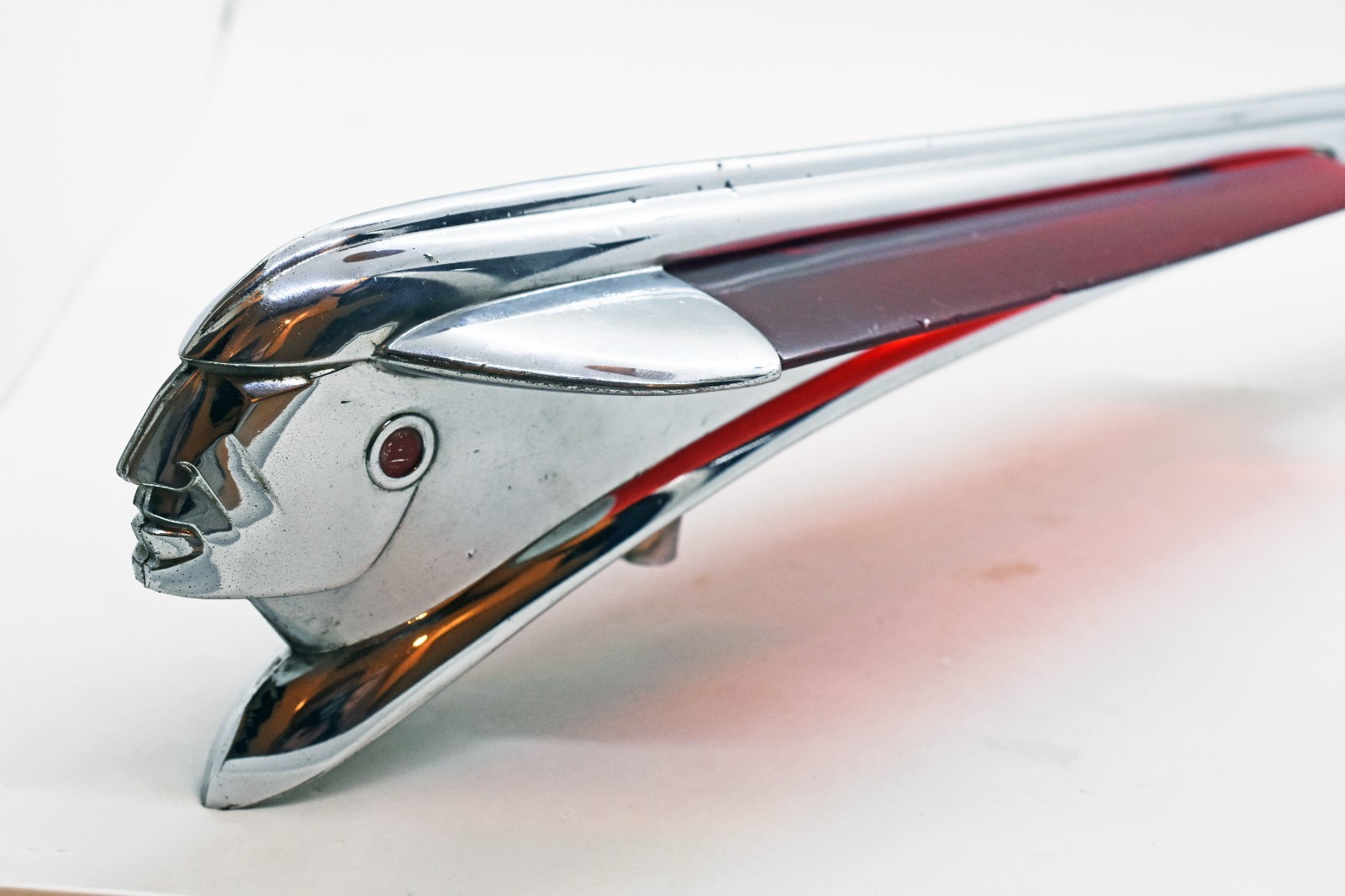 Original 1948 Pontiac Hood Ornament Chieftain 510565 - Vintage & Excellent!