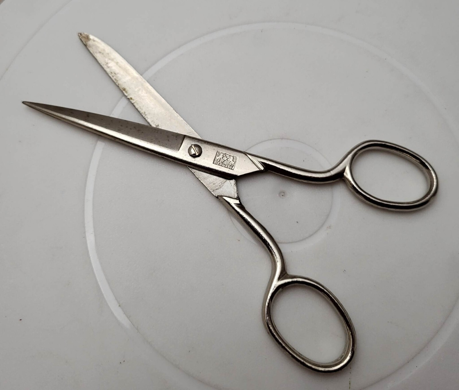 Vtg GERMANY DOUBLE LION SCISSORS