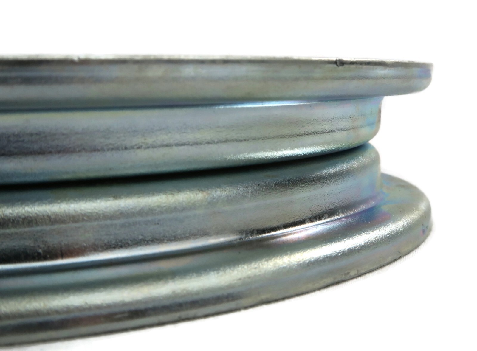 Flat Idler Pulley, Inside Diameter: 11/16", Outside DIA: 6 3/4", Height: 1 1/8"