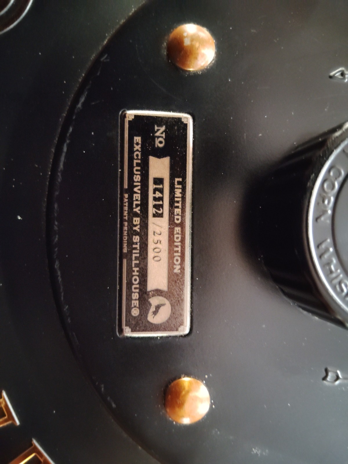 Limited Ed Original Moonshine Shot Carousel By Stillhouse 1412/2500 (No Glasses)