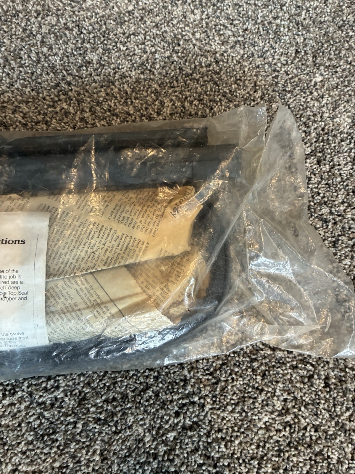 1965 1966 1967 1968 Mustang Scott Drake Convertible Top Seal Kit C5ZZ-7653986-K