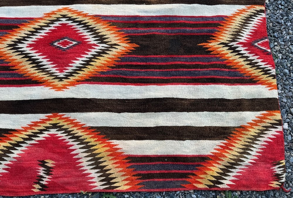 Navajo Third Phase Chiefs Blanket - Transitional Period