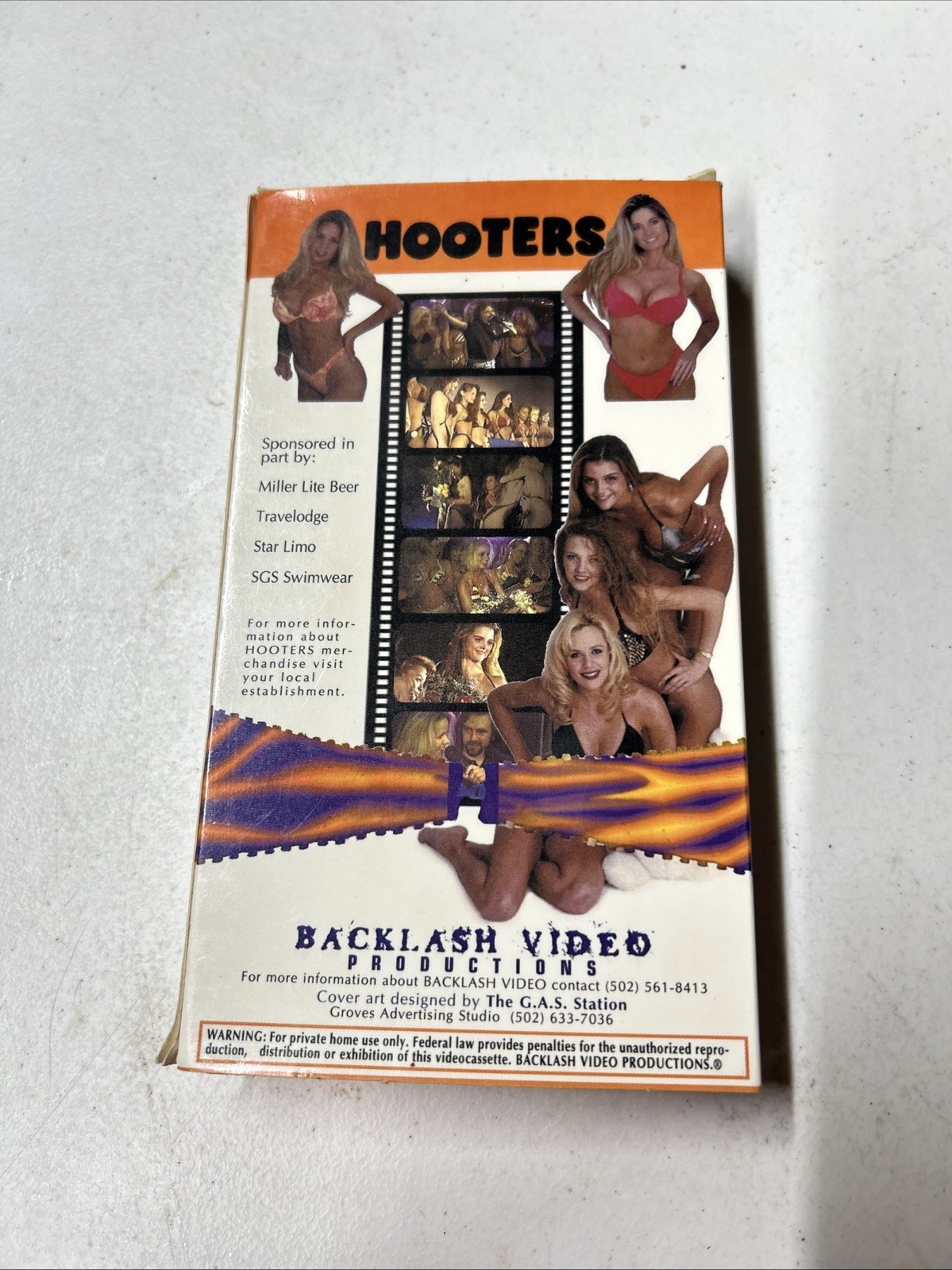 Hooters Fourth Annual Derby Bikini Contest 1996 VHS