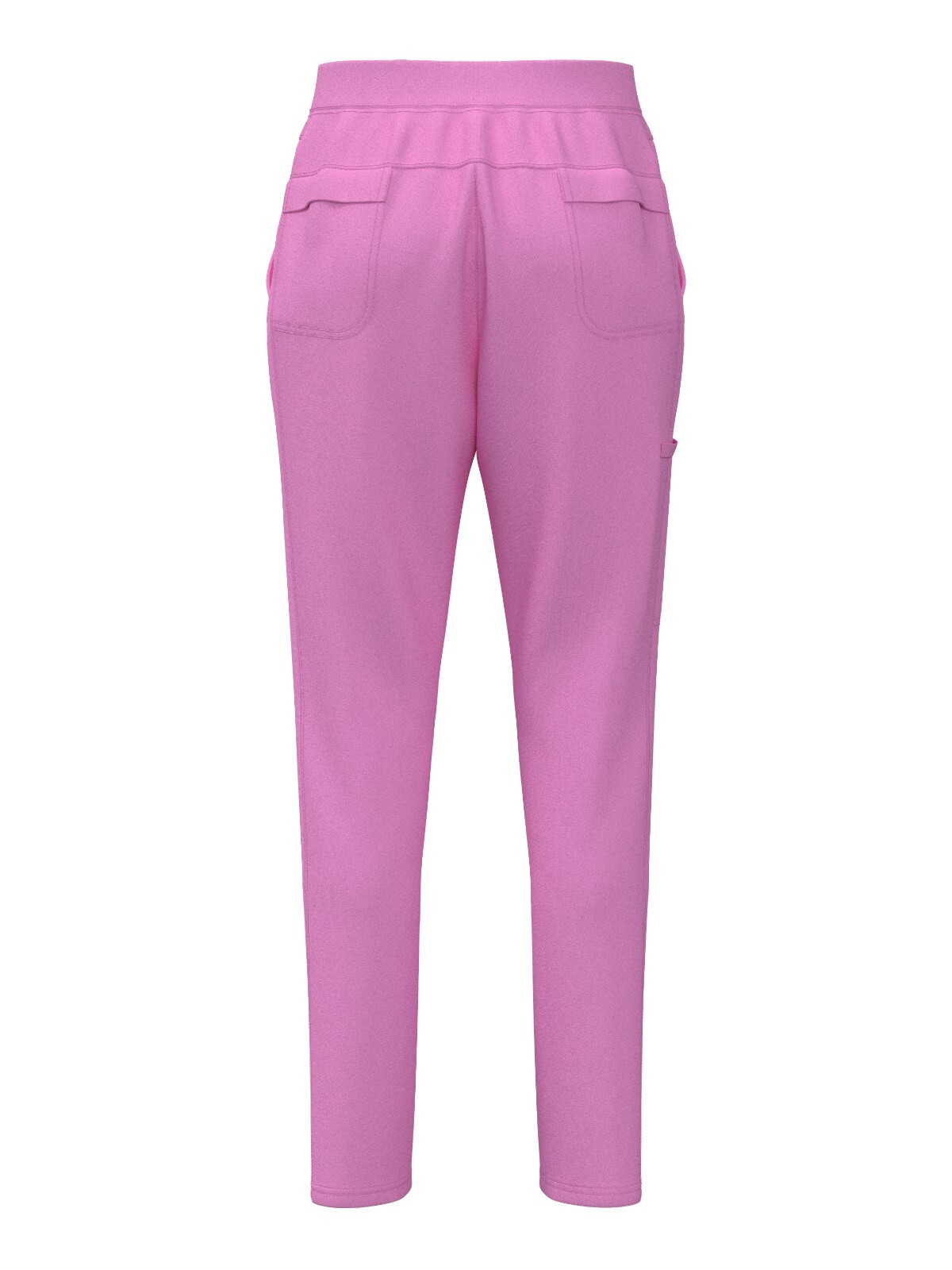 Women's 4 Way STRETCH Sweat Heart Neck Top with Zipper Cargo Scrub Pants