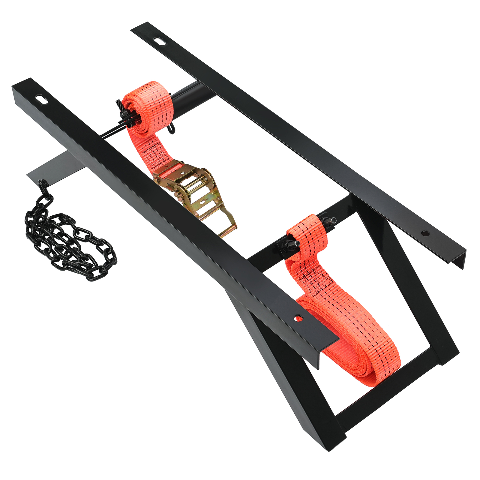 Powder Coated Semi Truck Tire Rack Spare Tire Carrier Mount Holder W/Hardware
