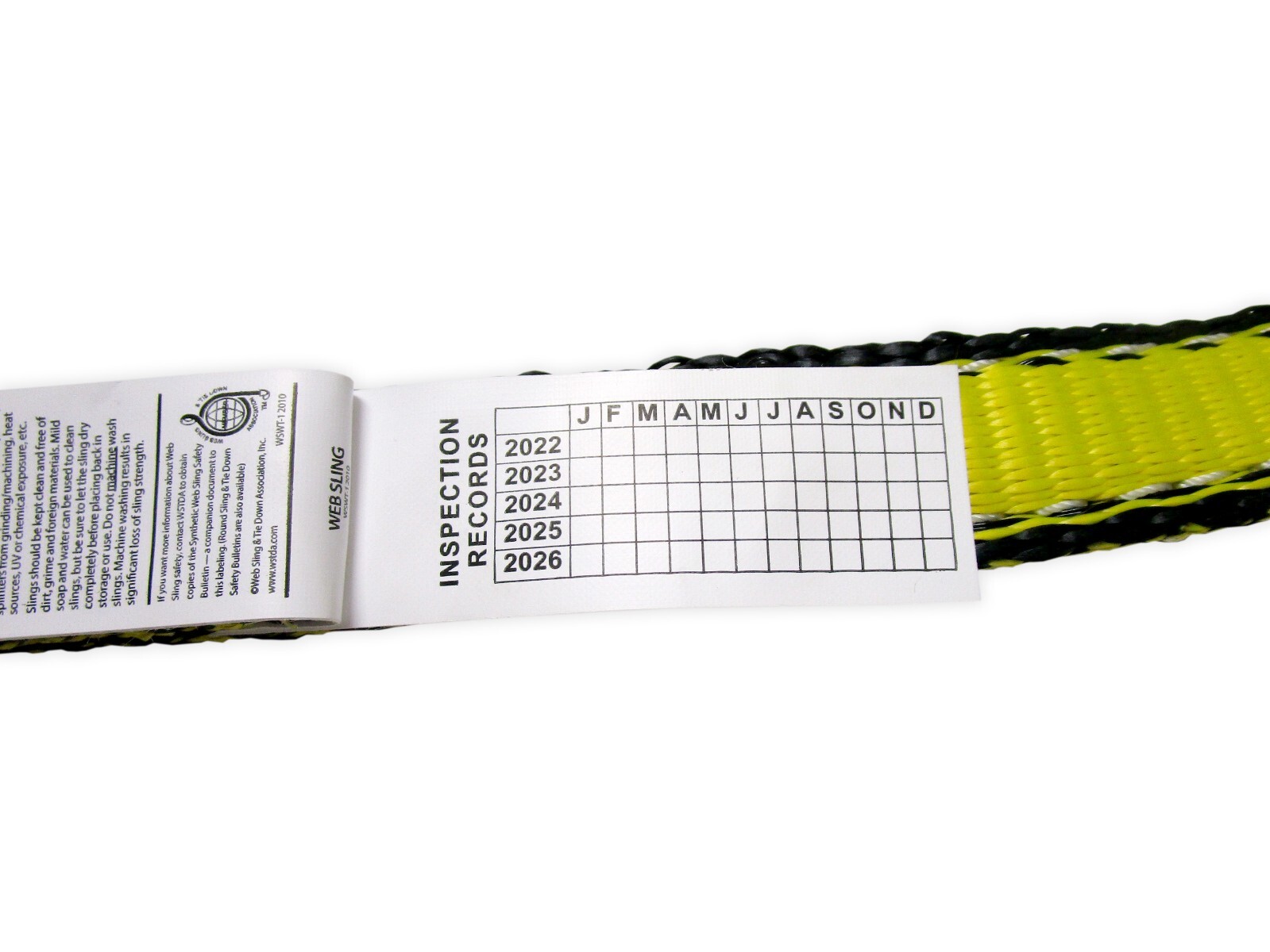 1" Twisted Eye Web Sling Lifting Choker 4 FT - Tow Choker Pull Tagged Pro 4 PCS