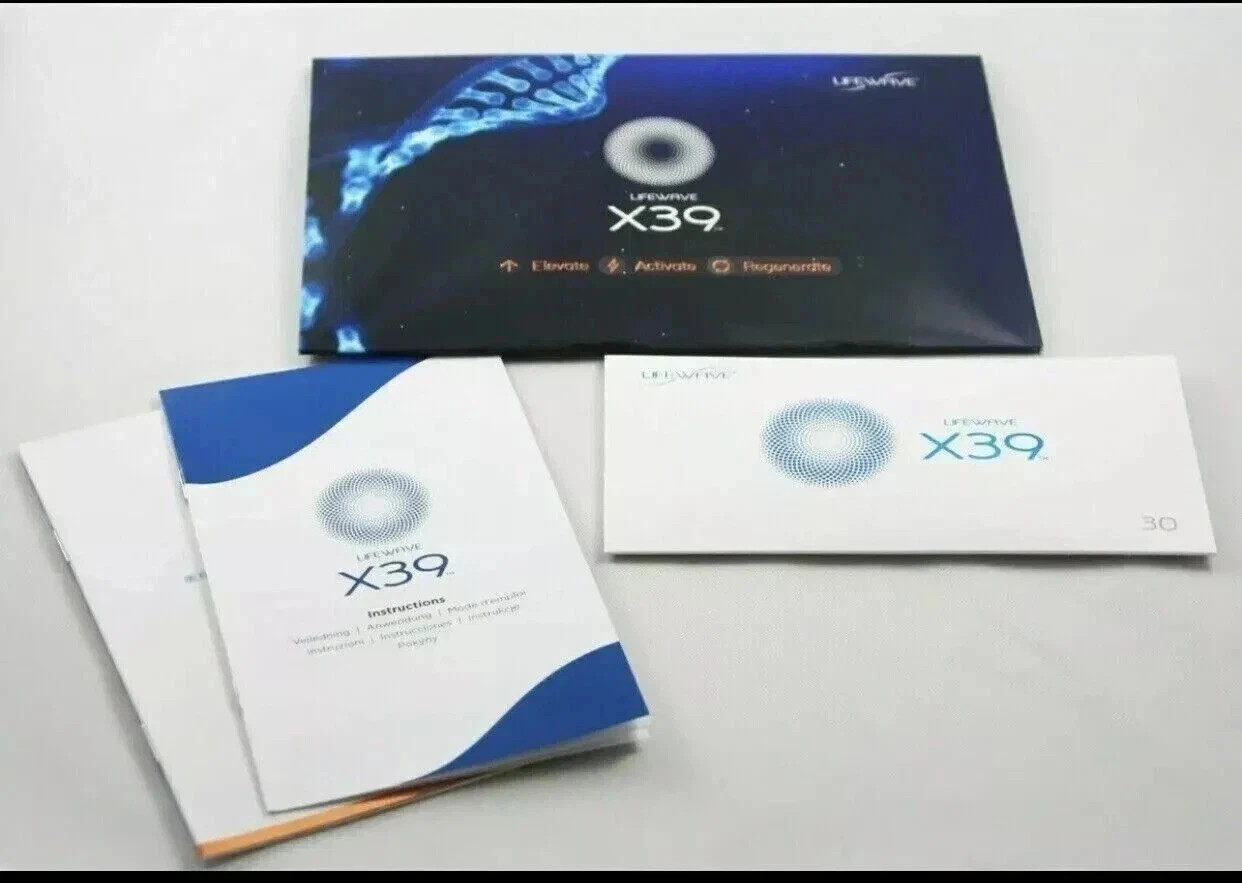 LIFEWAVE X39 Patches - 30 Patches - Elevate, Activate, Regenerate US Free Ship