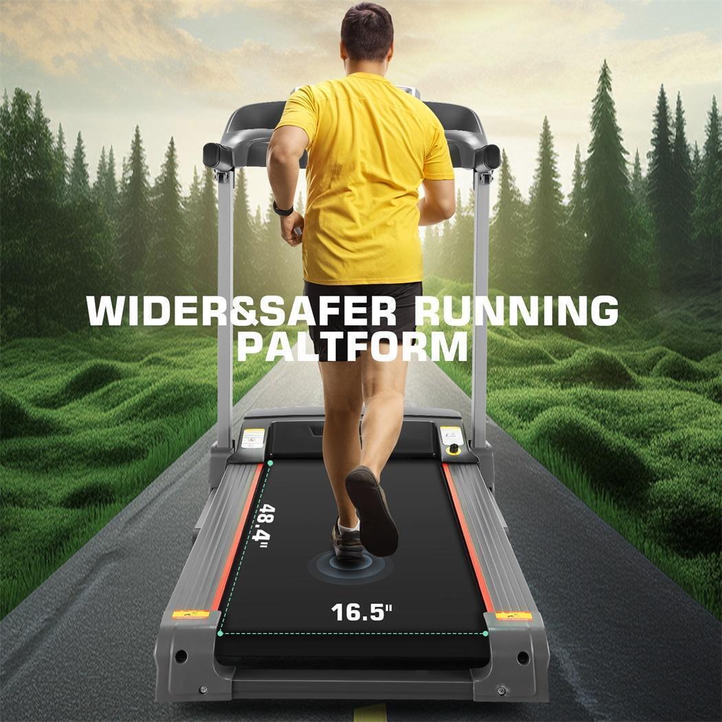 3.25 HP Treadmill with Incline Heavy Duty Running Walking Machine for Home Gym