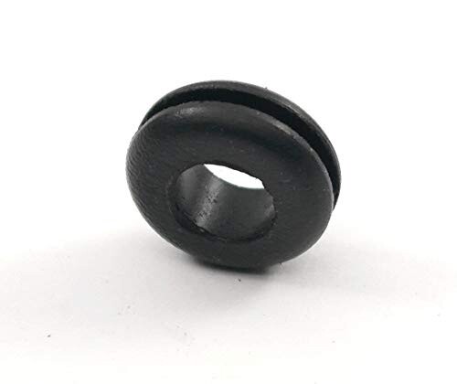 Rubber Grommet to fit 1/2" Hole in 1/16" Thick Panel - 5/16" Inner Diameter