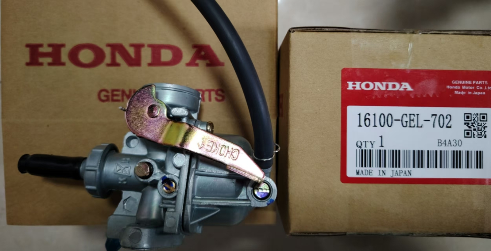 HONDA XR50R CRF50 00-12 BRAND NEW OEM CARBURETOR 16100-GEL-702