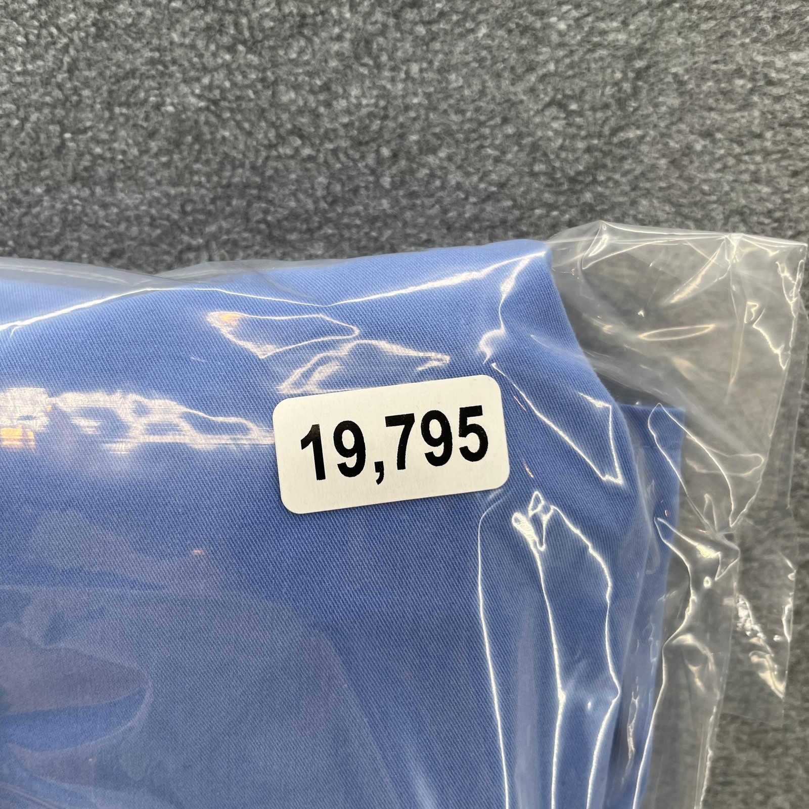 FIGS Shirt Womens XS Blue Rafaela Short Sleeve Relaxed V Neck Scrub Tunic