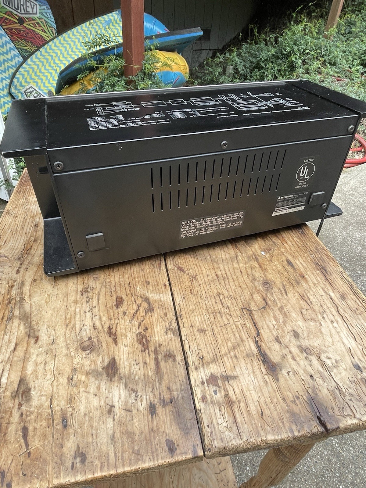 Vintage Mitsubishi DA-P10 Dual Monaural Construction Stereo Preamplifier