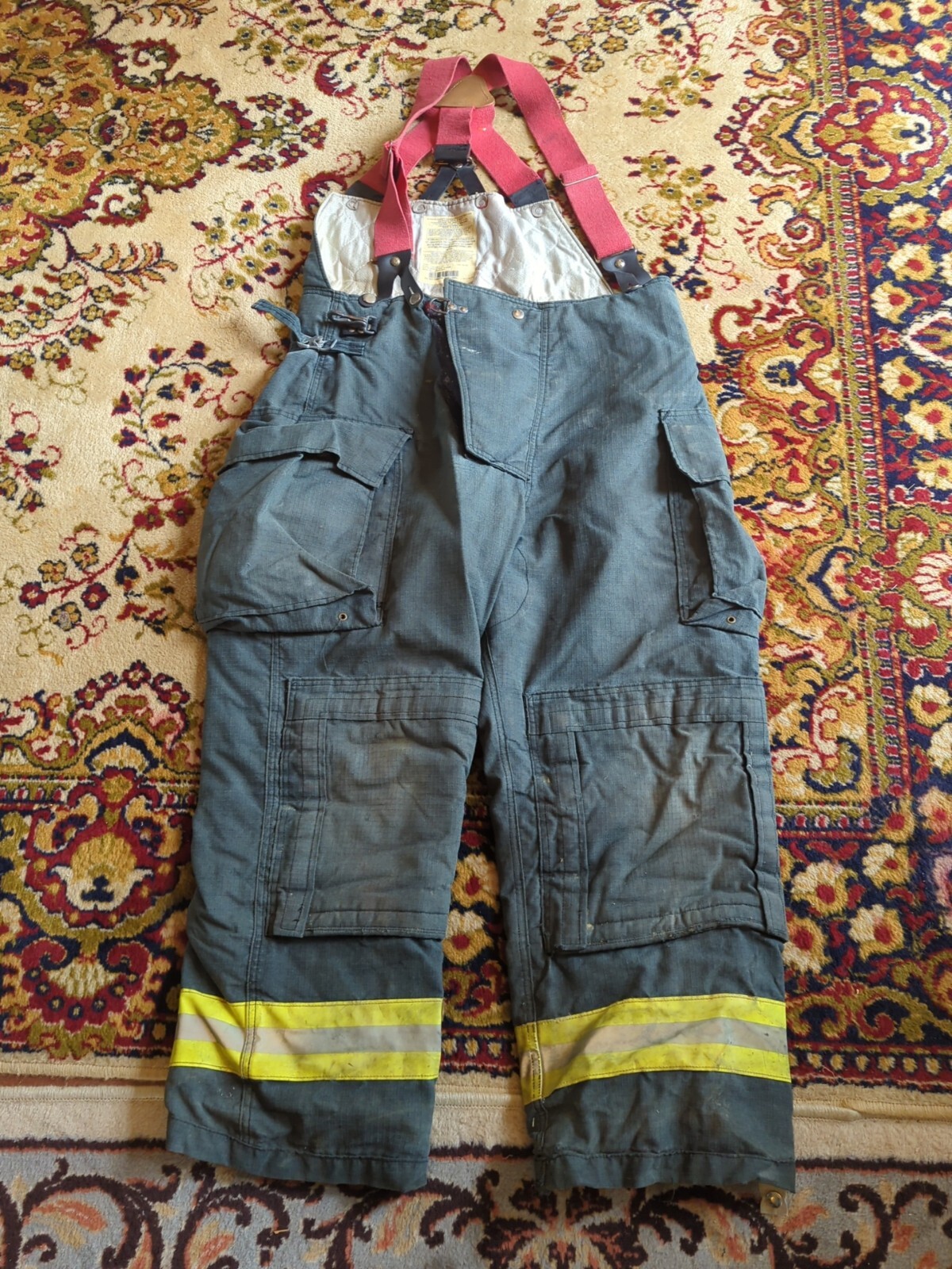 Retired Firefighter Gear Turnout Pants FIRE USED Size 40 X 28 See Pics