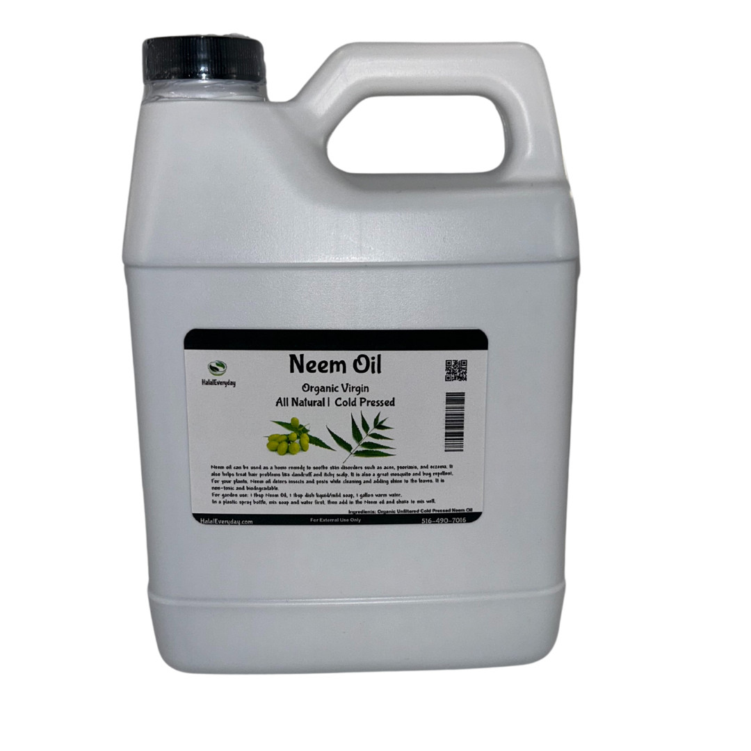 Neem Oil Pure Organically Sourced Virgin Unrefined Cold Pressed Raw PREMIUM