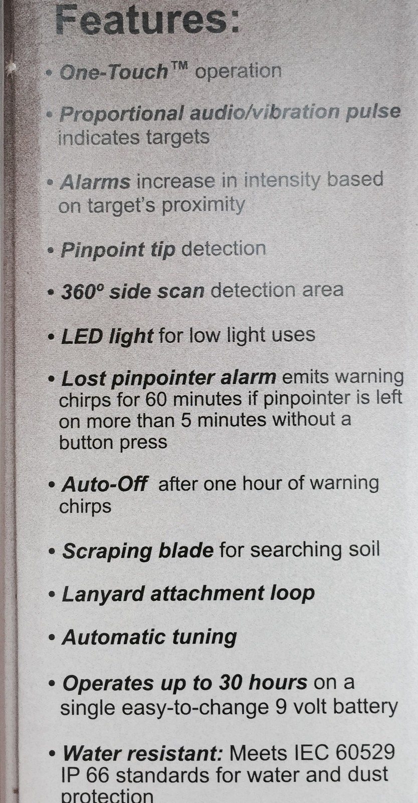 New GARRETT PRO POINTER II Metal Detector Pinpointer, Free Ship, OVER 2700 SOLD!