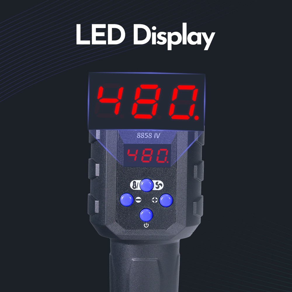 WEP 992D-III Digtial soldering Station kit Precision Hot Air Gun rework station