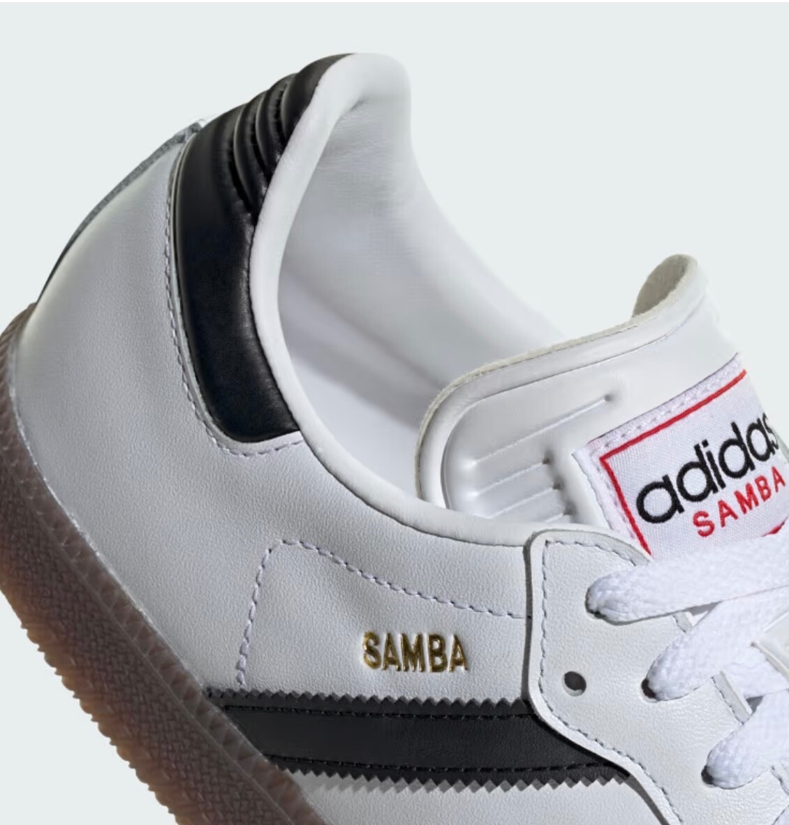 Women’s adidas Samba Indoor Soccer Shoes White Black Gum IH6001