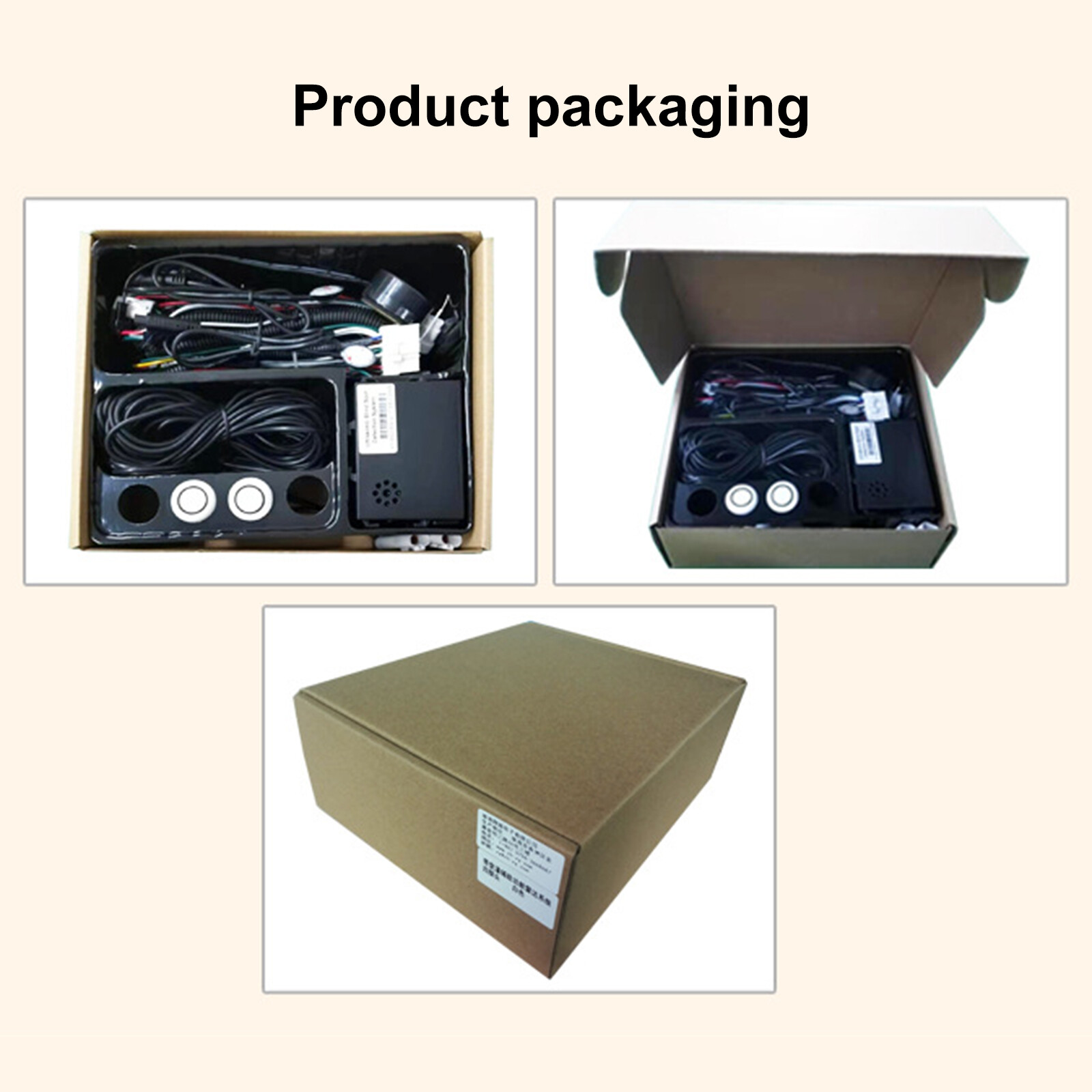 New Universal Blind Spot Sensor Warning System Radar Monitoring Detection Set