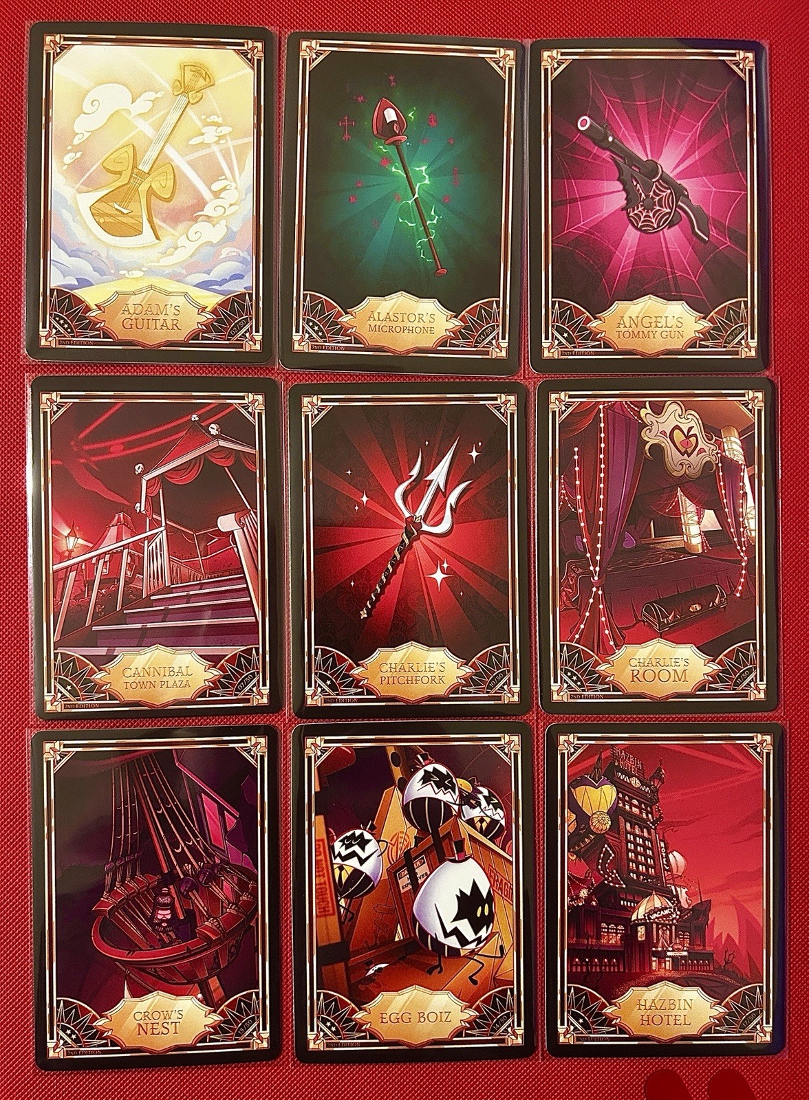 Choose Your Hazbin Hotel Season 1 Trading Cards 2nd Edition Nonfoil/Foil