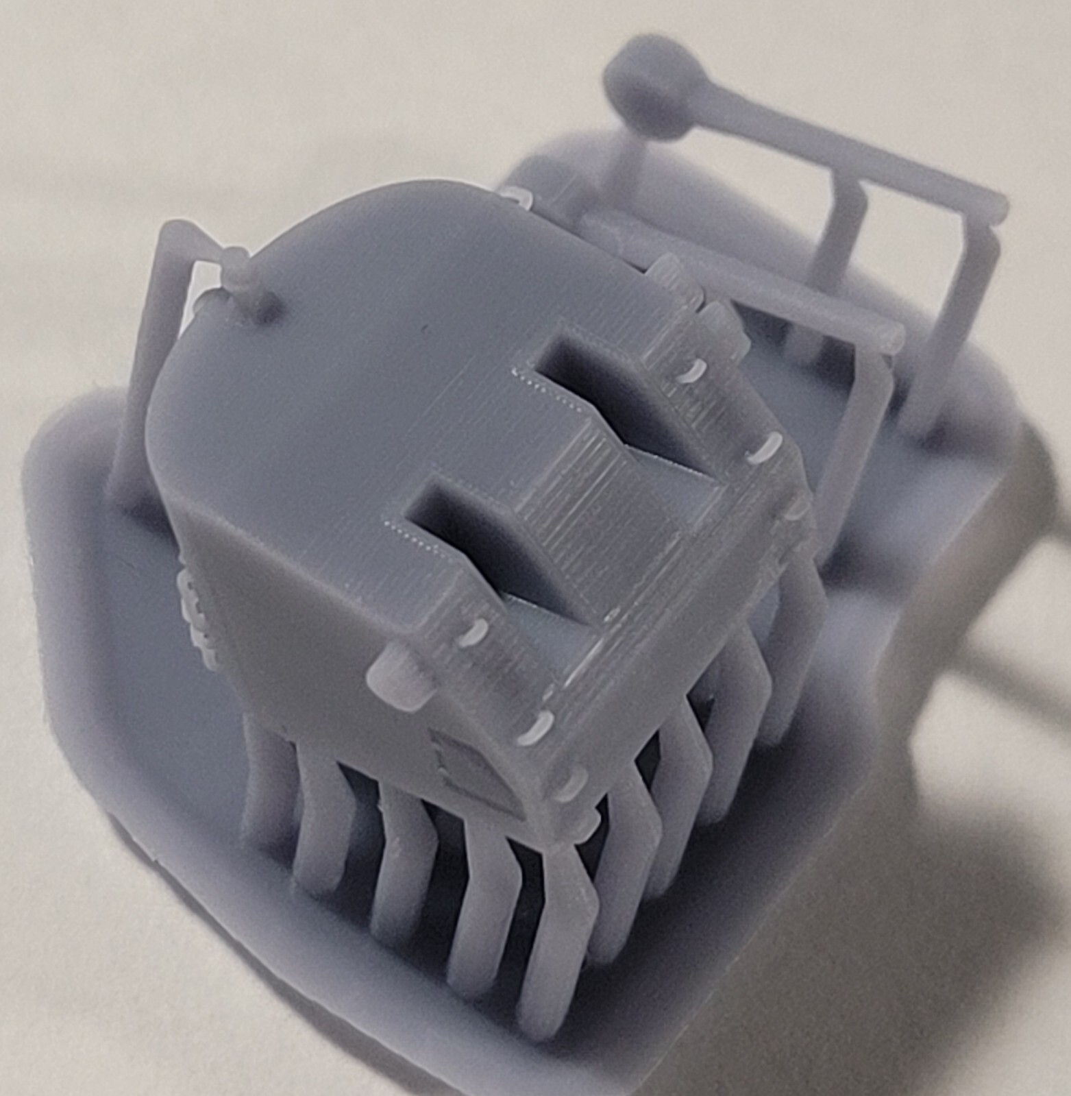 1/350 3D printed 5in Replacement Guns 8pc set for Very Fire Atlanta model kit