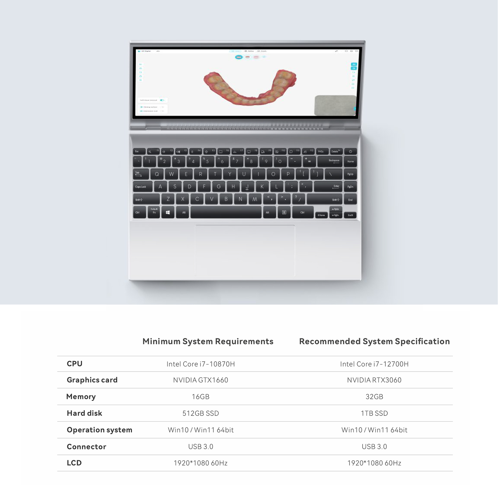 Woodpecker KP Dental Digital 3D Intraoral Scanner Ai Scanning for Dentistry