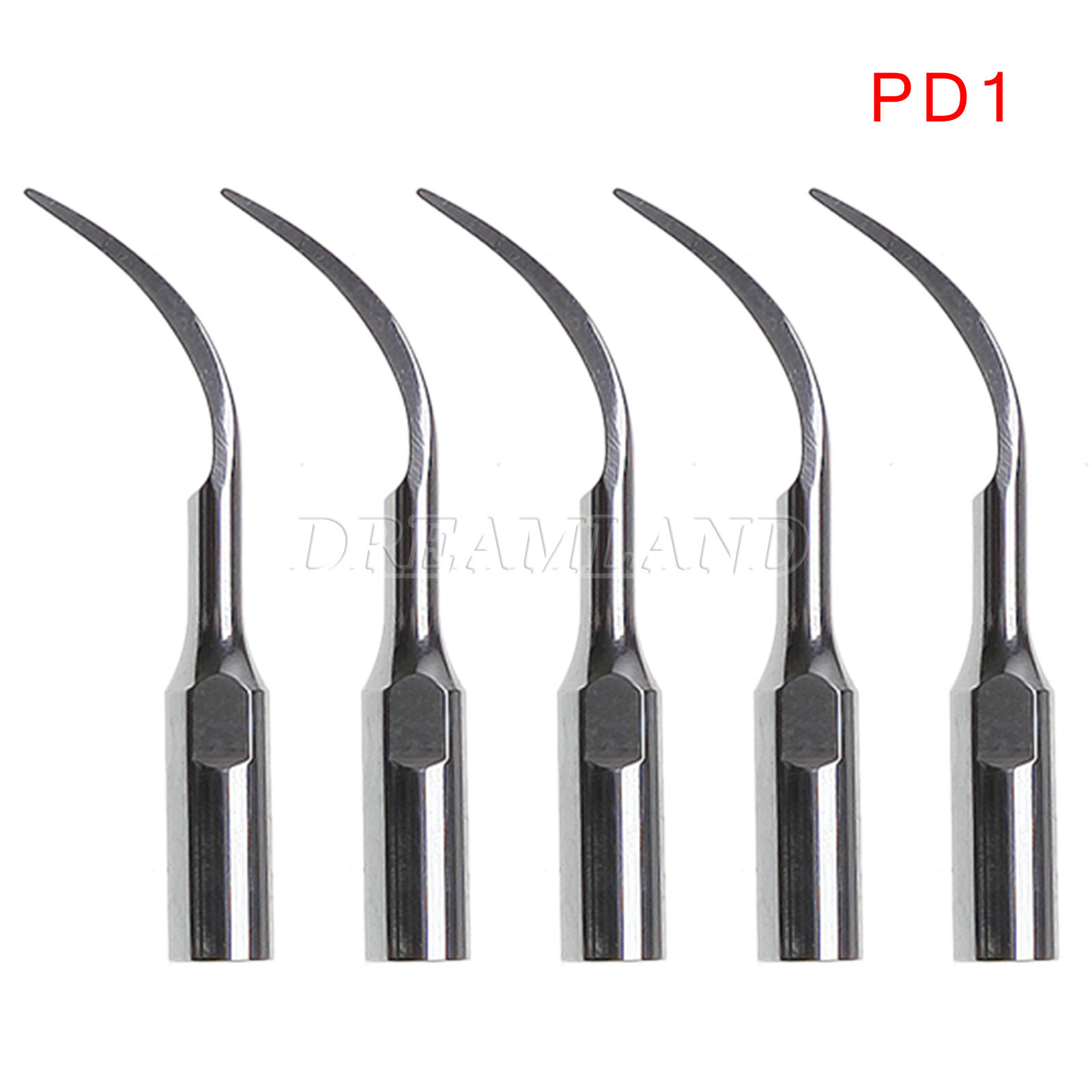 5-20Pcs PD1 Dental Ultrasonic Piezo Scaler Perio Tips Fit DTE SATELEC Handpiece