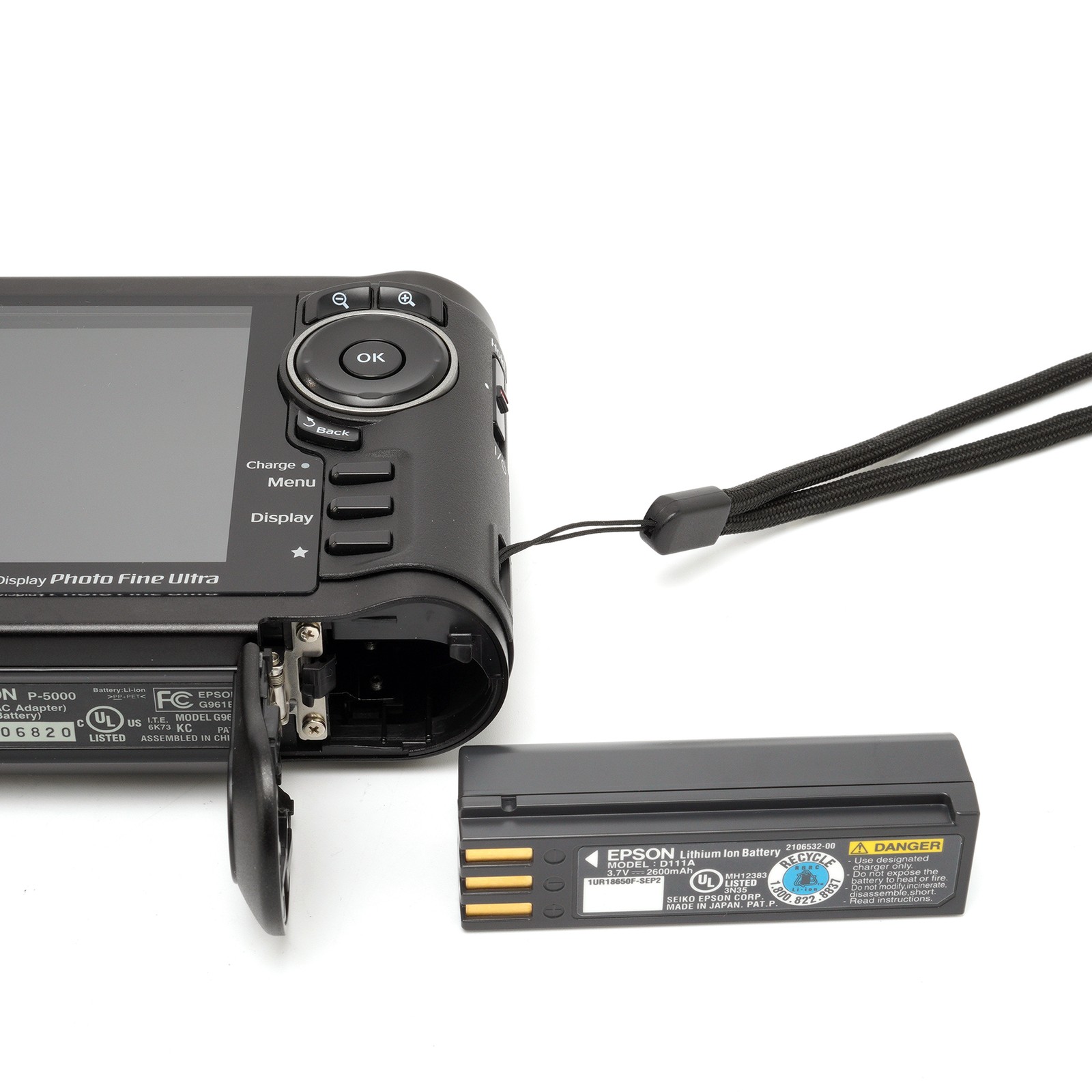 Epson P-5000 Multimedia Storage Viewer, 80GB Player