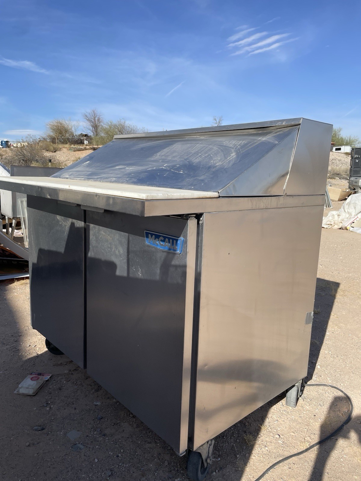 McCALL REFRIGERATION COMMERCIAL REFRIGERATOR AND/OR FREEZER MODEL