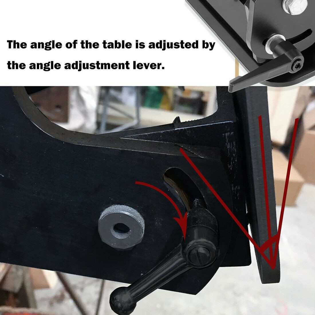 2x72" Knife Bevel Grinding Jig Tool Rest OBM Belt Grinder Tilt Table Flat Platen