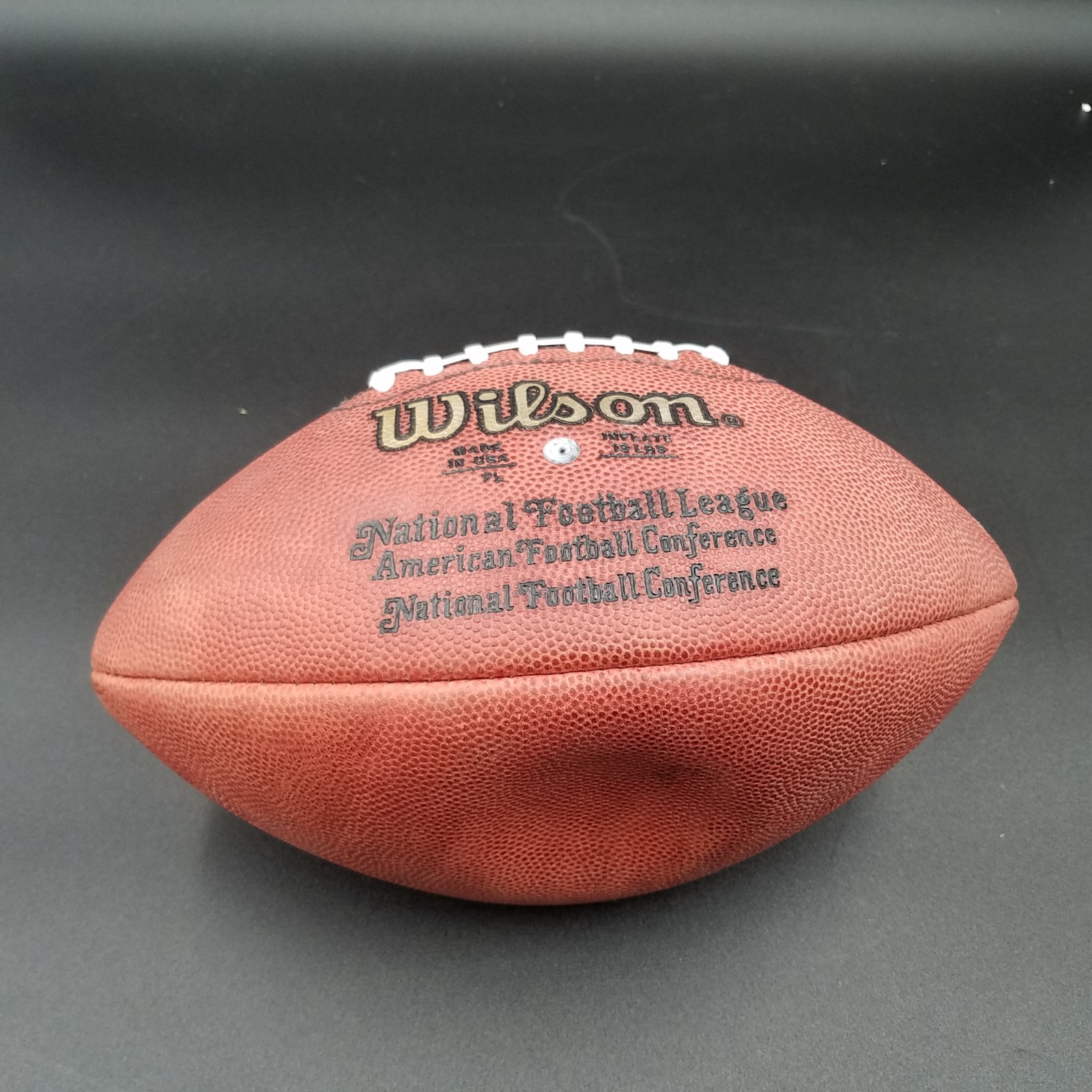 Eric Dickerson Signed Wilson Official Football Silver Marker Rams Auto Autograph