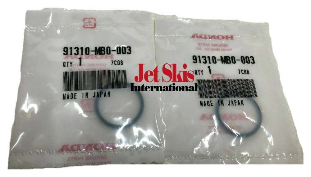 Lot of 2 OEM Honda Cylinder Coolant Crossover Tube O-Ring 91310-MB0-003 V Twins