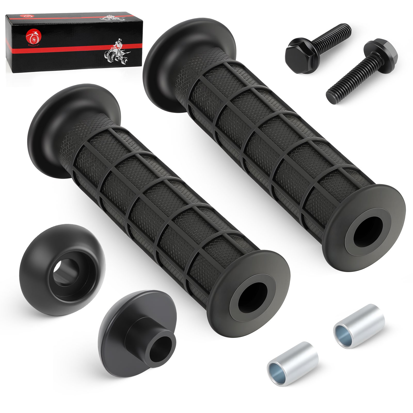 Handle Grips & Bar End Guard Screw for Honda Rancher 350 400 Foreman 400 450 500