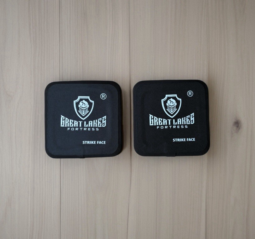 Level 3+ Body Armor Plates - Stops M855 /SS109 Side 6x6 Set Lighter Than Ar500