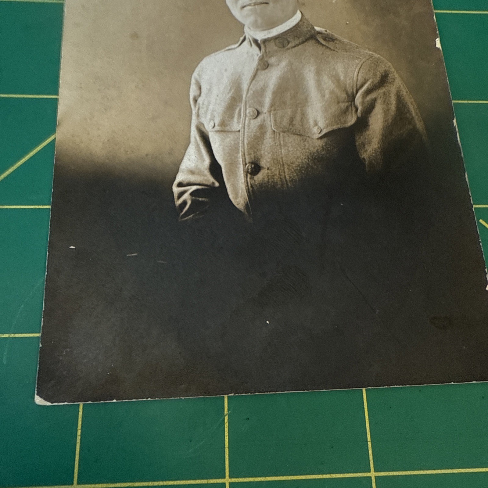 WW1 Photo Postcard Named RPPC