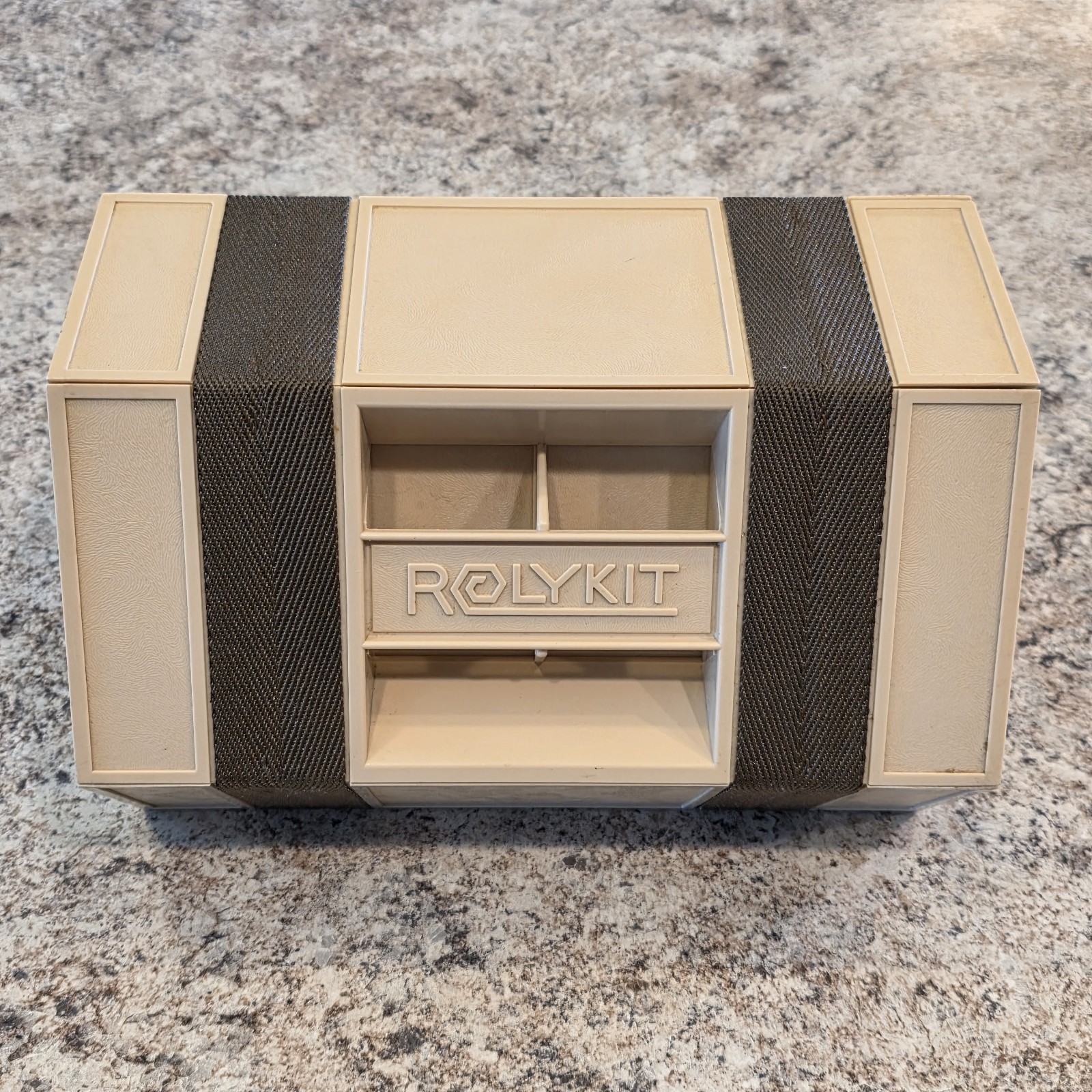 ROLYKIT Brown & Tan Storage Organizer